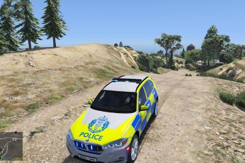 Police Scotland BMW X5